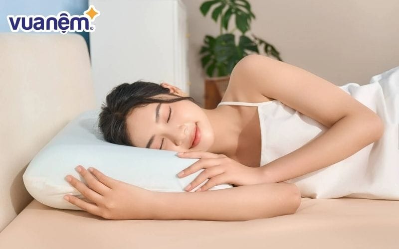 Mua gối ngủ đa dạng, phù hợp với tư thế nằm tại Vua Nệm