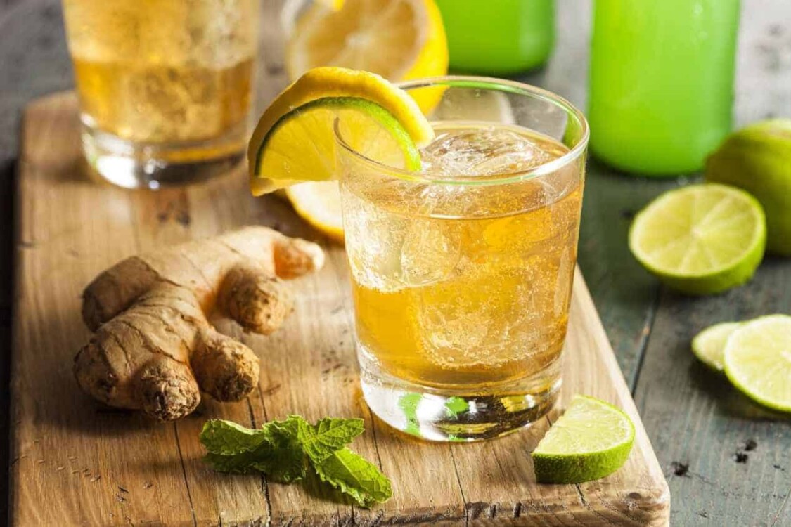 phân biệt giữa ginger ale và bia gừng