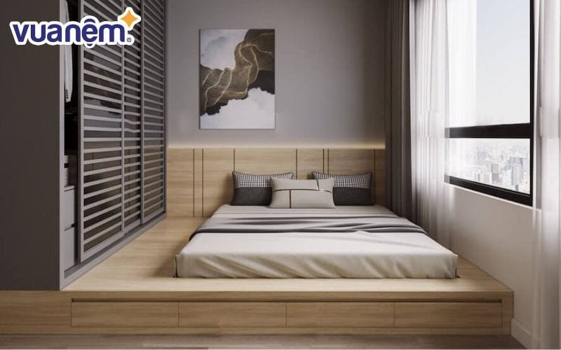 Người dùng nên sử dụng giường giật cấp làm từ nguyên liệu đạt chuẩn E1