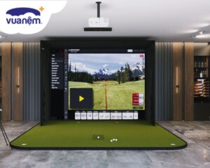 Hướng dẫn quy trình thiết kế thi công Phòng Golf 3D nổi tiếng