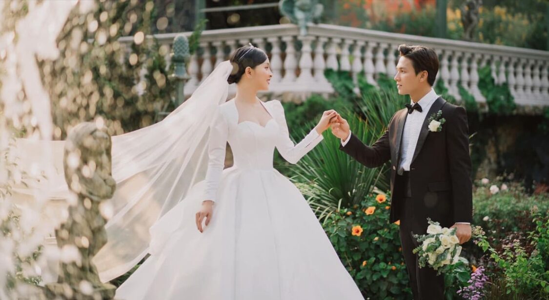 thuê váy cưới tại Áo cưới Vũ Việt Bắc Giang