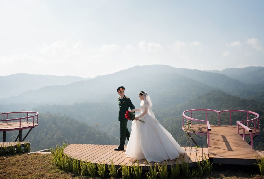 thuê váy cưới tại Lephong Wedding Studio Kon Tum