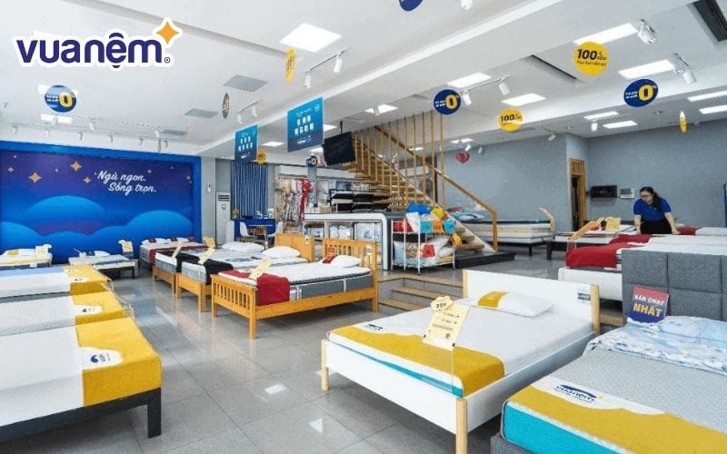 Vua Nệm là lựa chọn đáng tin cậy với đa dạng sản phẩm từ các thương hiệu nổi tiếng