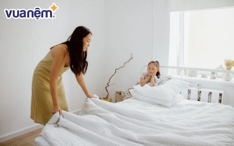 Vì sao nên dọn giường đúng cách mỗi ngày