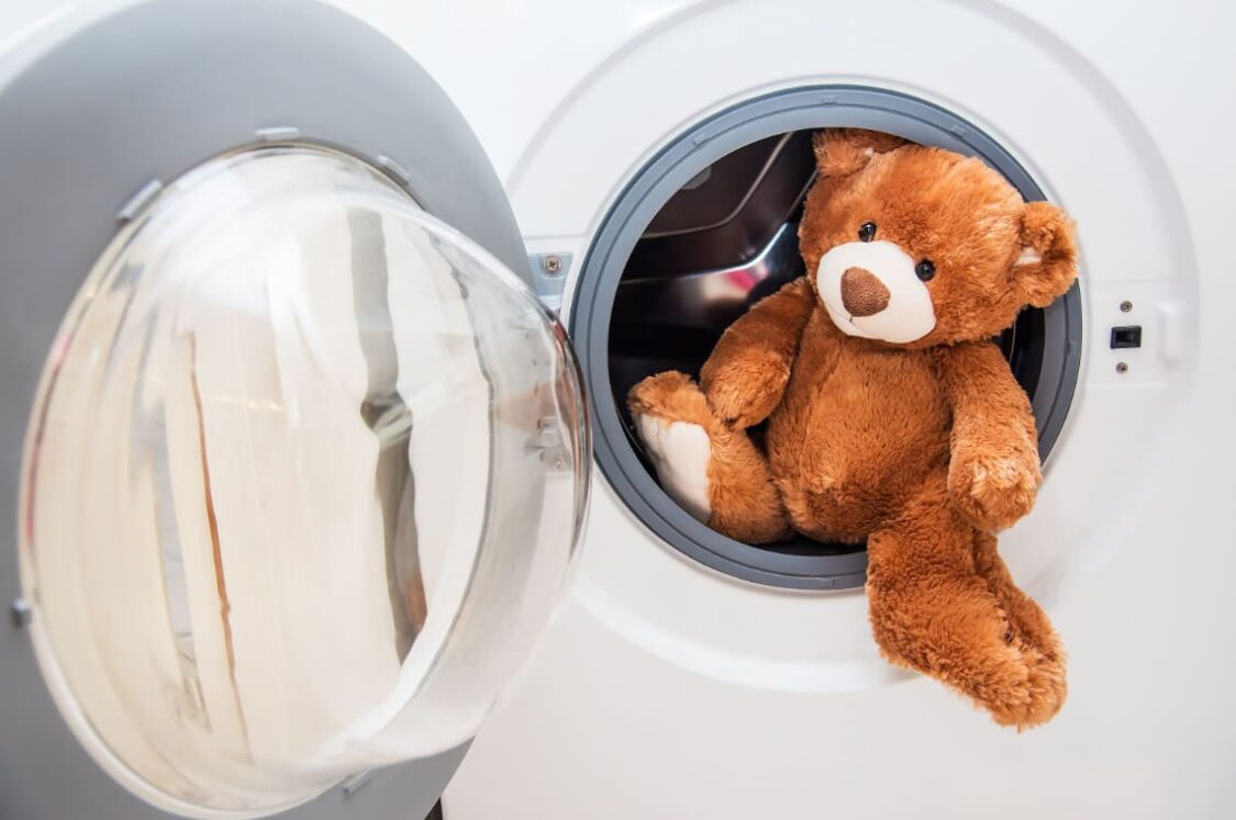 cách giặt gấu bông bằng máy giặt