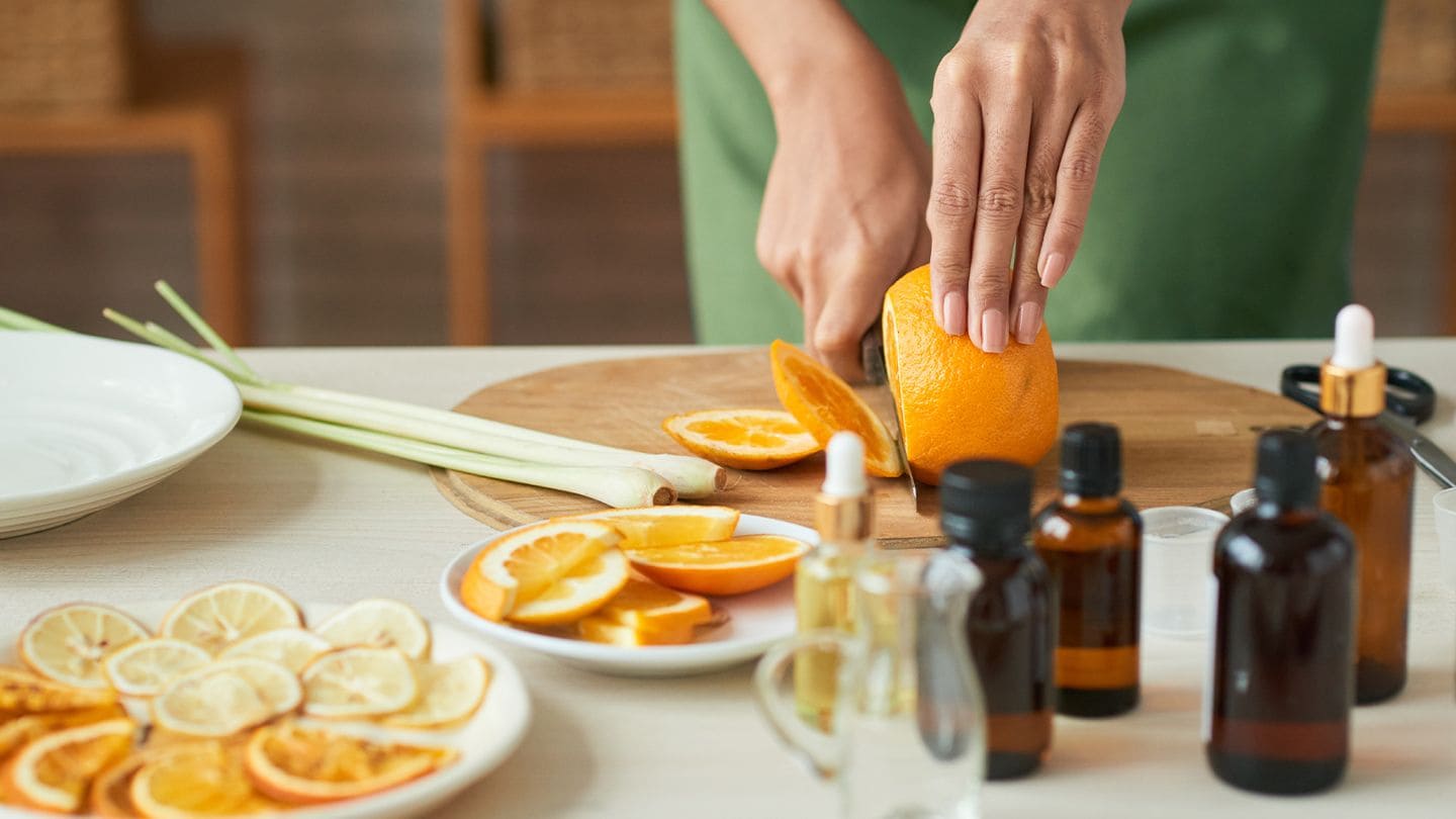 cách làm tinh dầu vỏ cam tại nhà