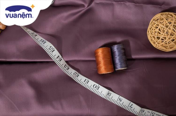 cách tính vải may ga giường 1m6