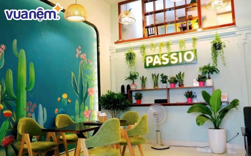 PASSIO - Coffee & Tea được decor rất dễ thương