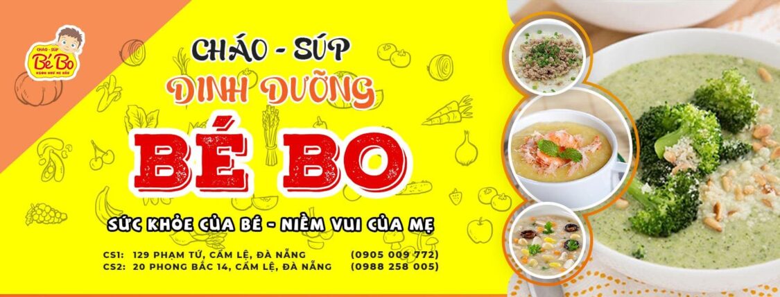 cửa hàng bán cháo dinh dưỡng bé bo tại Đà Nẵng