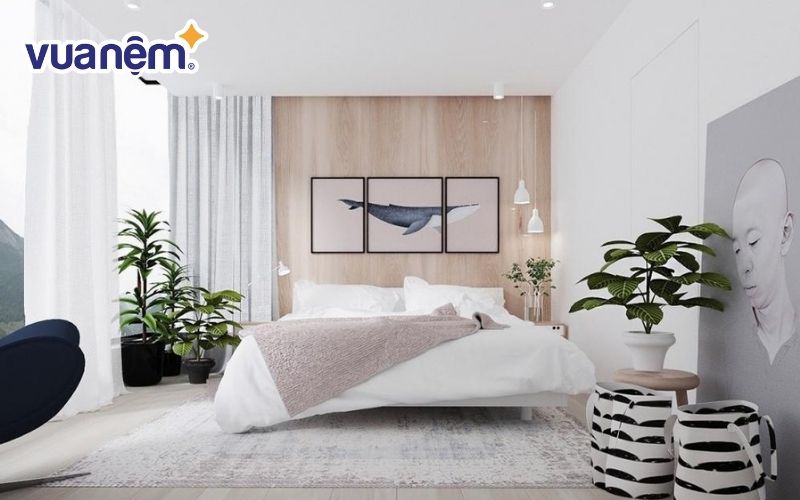 Đem sắc xanh vào không gian nghỉ ngơi