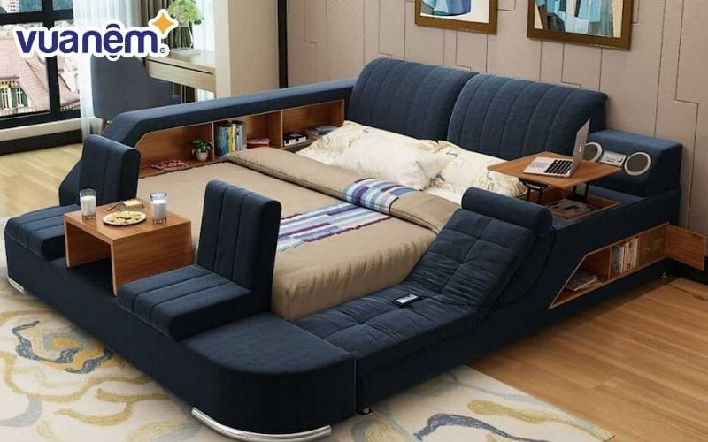 Giường thông minh 1m8 là dòng giường ngủ cải tiến