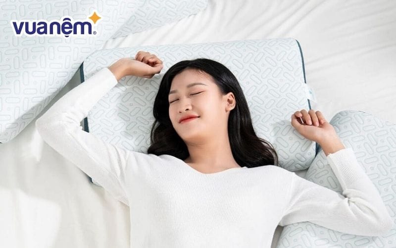 Gối ngủ có khả năng làm mát sẽ giúp bạn không đổ mồ hôi khi trời nóng