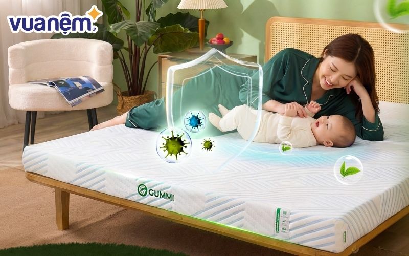 Lựa chọn chăn ga gối nệm thoáng khí để mẹ sau sinh có giấc ngủ ngon