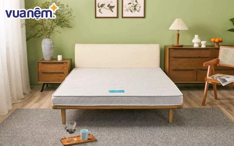 Nệm bông ép tạo cảm giác mềm mại, êm ái cho giấc ngủ của bạn
