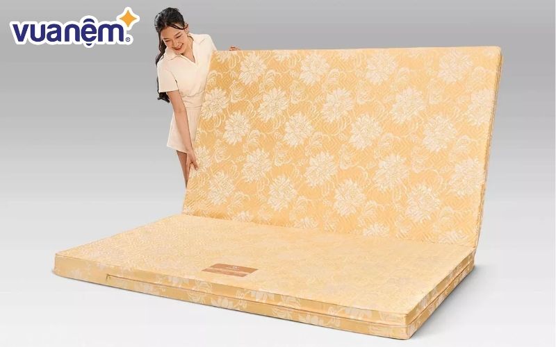 Nệm gấp thường được ưu tiên sử dụng trong các phòng ngủ nhỏ