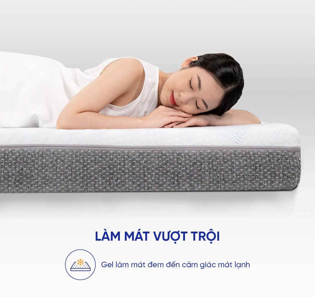 Nệm Foam Comfy Cloud 3.0 thoáng khí