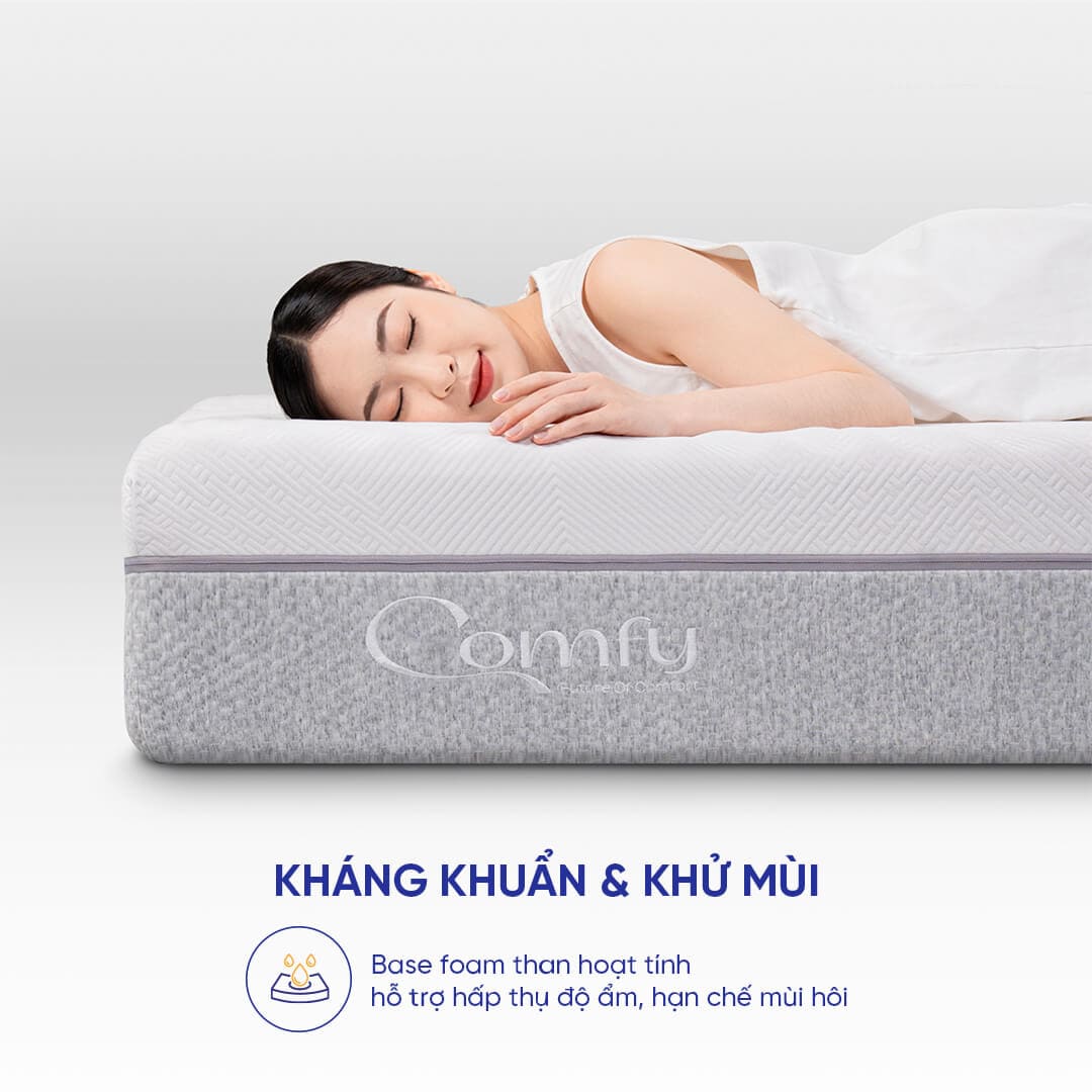 nệm Foam Comfy Lux 3.0 kháng khuẩn