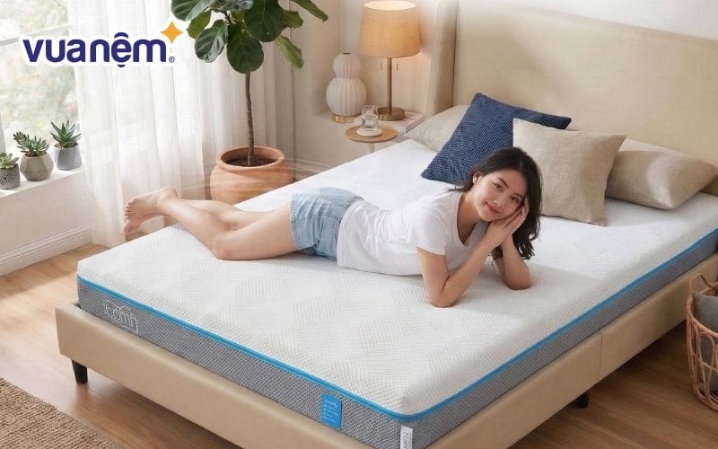 Nệm làm mát là cách ngủ ngon giữa thời tiết nóng ẩm