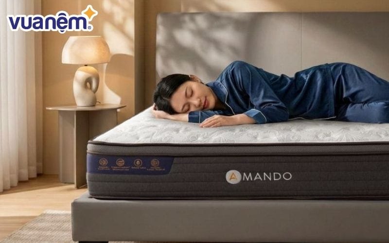 Nệm lò xo túi độc lập giúp cải thiện giấc ngủ
