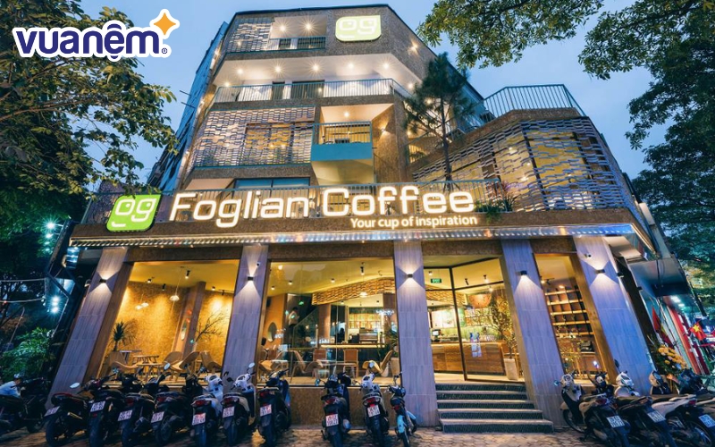 Foglian Coffee mang đến cho khách hàng một không gian vừa yên tĩnh lại độc đáo.