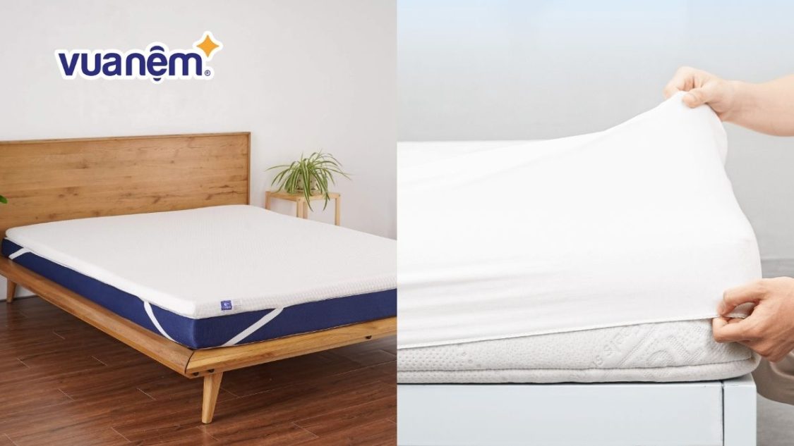 so sánh topper nệm và tấm bảo vệ nệm