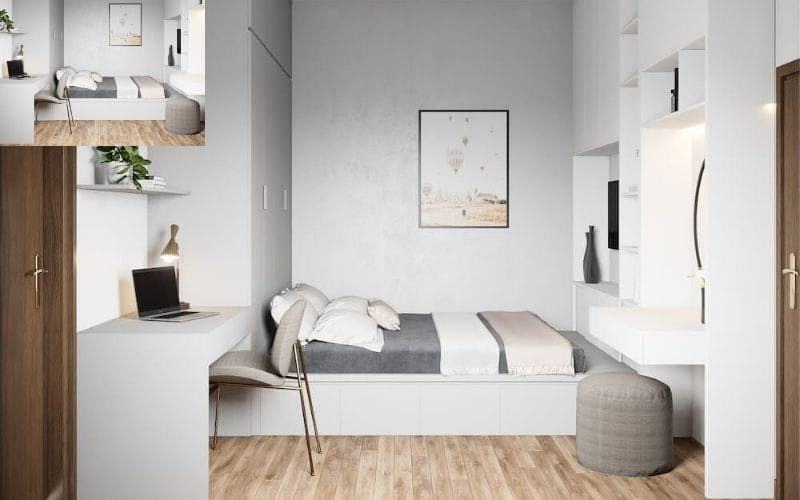 Tận dụng không gian lưu trữ đồ