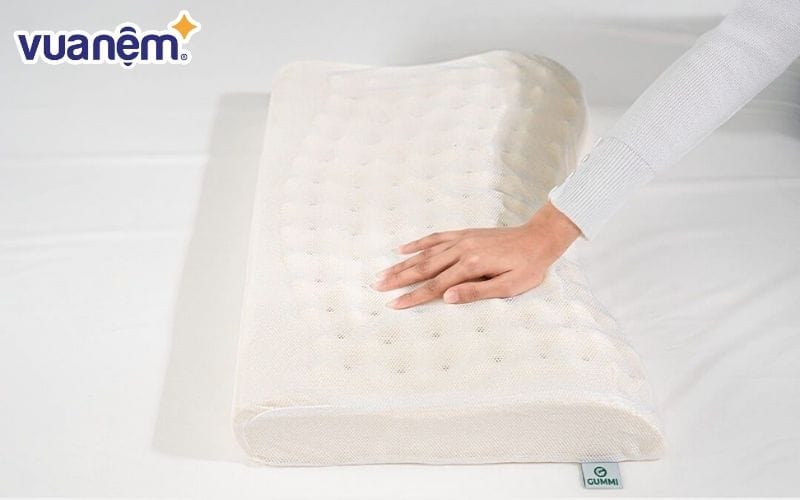Gối cao su kháng khuẩn thoáng mát tuyệt đối