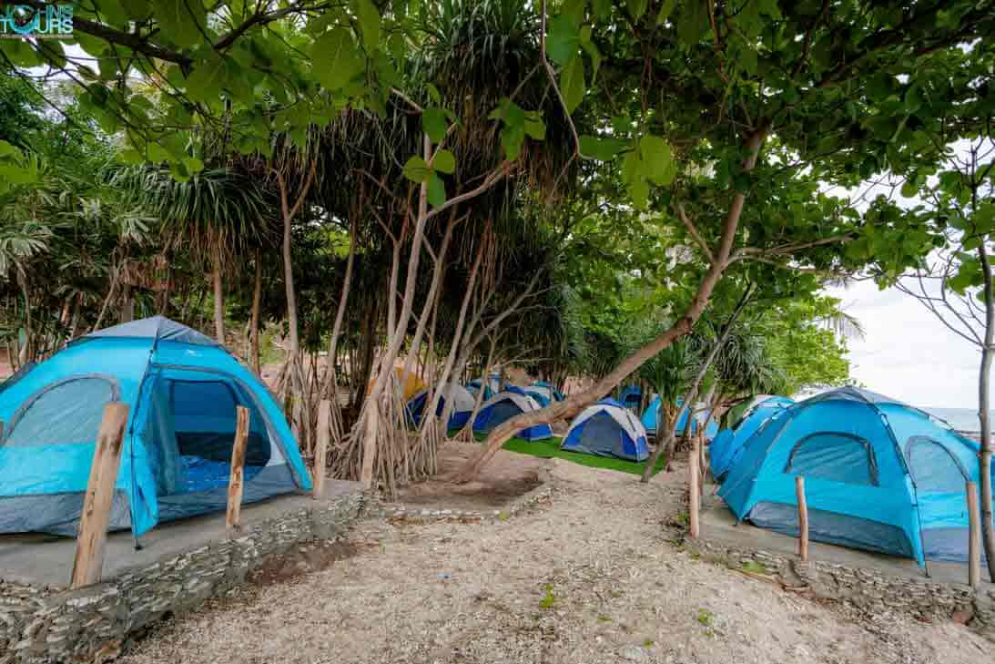 thuê lều cắm trại ở phú quốc