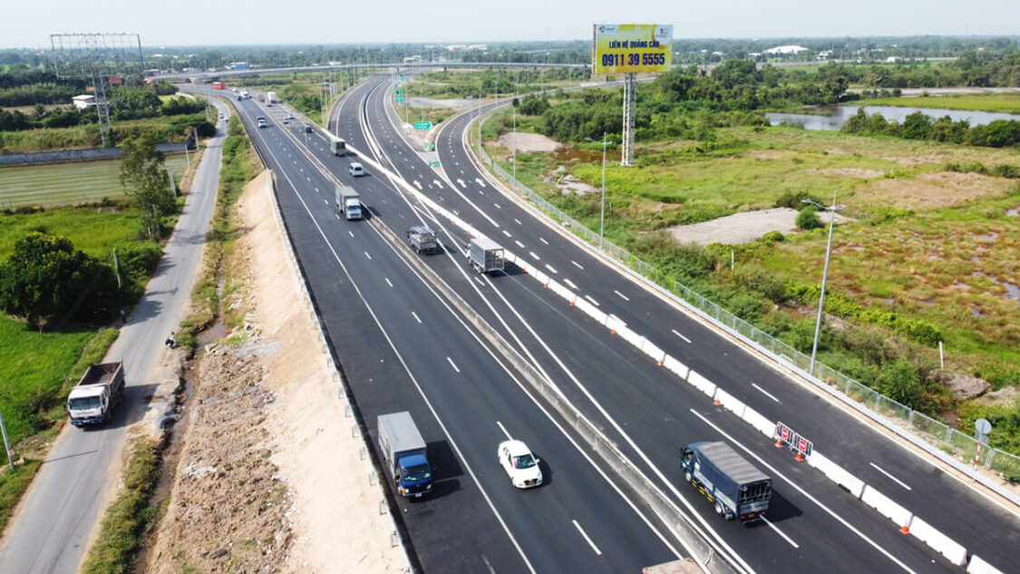 tuyến đường cao tốc Sài Gòn - Trung Lương - Mỹ Thuận tại Việt Nam