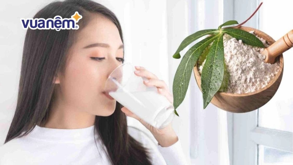 uống sắn dây trước khi đi ngủ