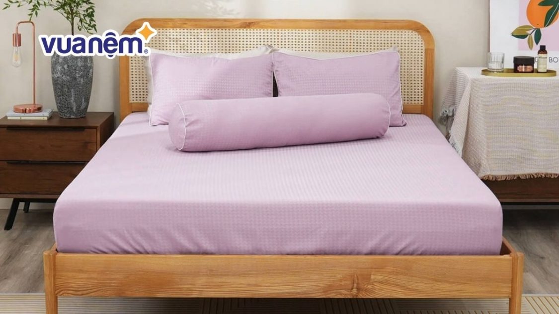 Vải gấm được chọn làm áo bọc nệm khách sạn