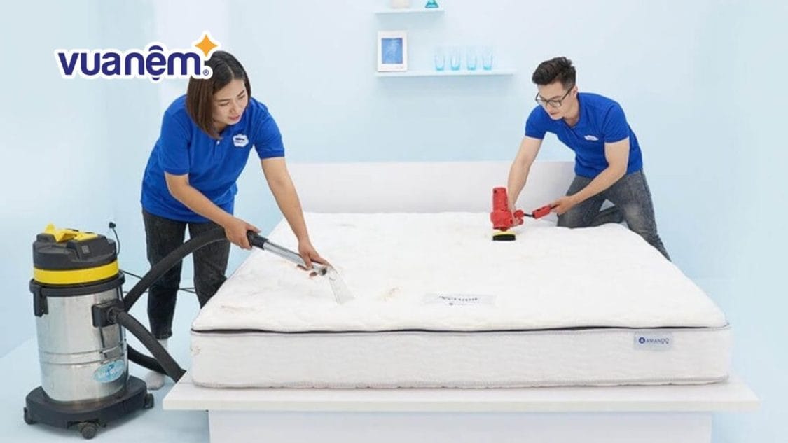 vệ sinh nệm tại nhà ở Biên Hòa