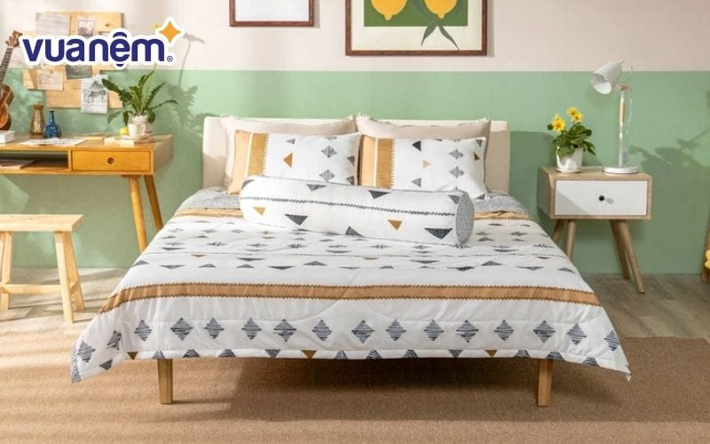 Bộ ga chun microfiber Amando Ellie