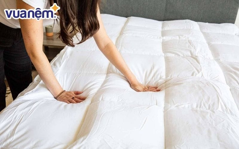 Cả tấm bảo vệ nệm và ga chống thấm đều có công dụng bảo vệ nệm
