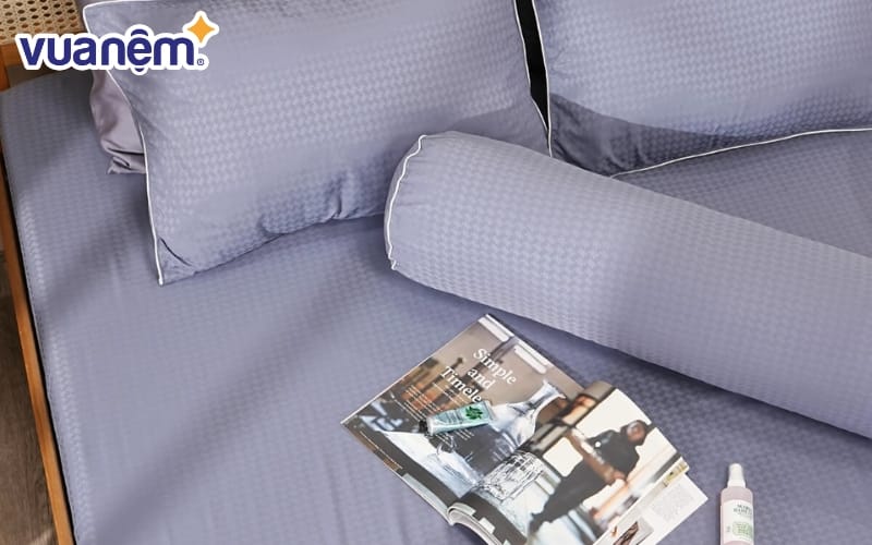 Ga trải giường vải thun giảm nhiệt, mát mẻ