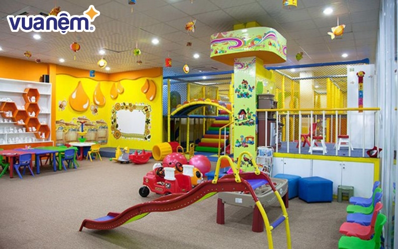 Playtime là cafe có khu vui chơi trẻ em tại Cần Thơ được nhiều ttrẻ nhỏ yêu thích