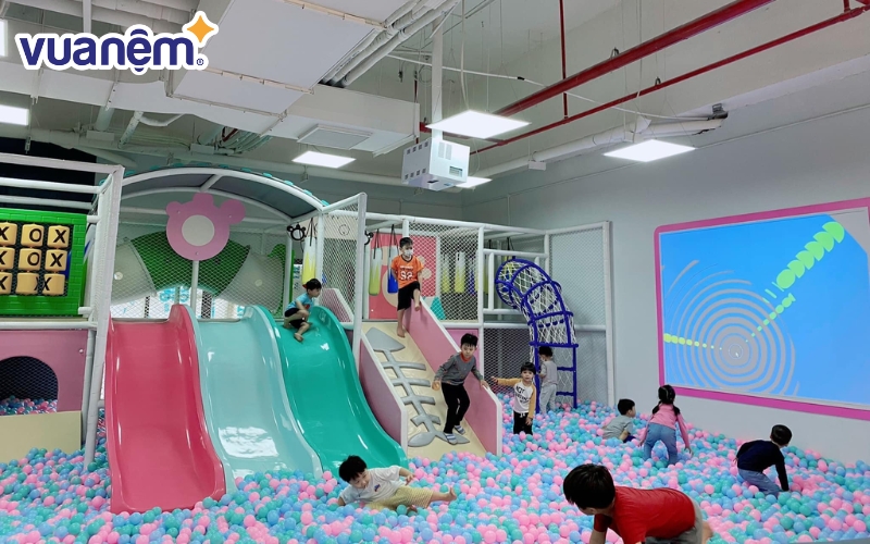 Babiland Kidsplay and Cafe là quán cafe có khu vui chơi trẻ em tại Hà Nội cực kỳ nổi tiếng.