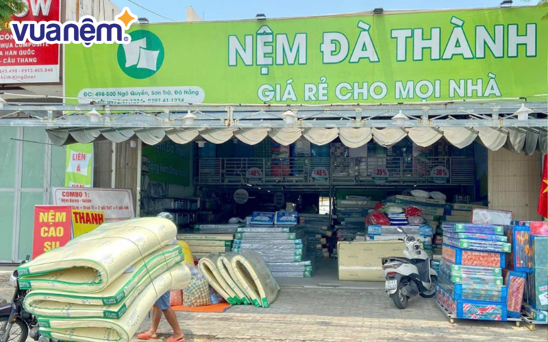 Cửa hàng chăn ga khách sạn Đà Nẵng giá rẻ Nệm Đà Thành
