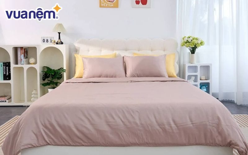 Dùng chăn ga gối nệm sạch sẽ và chất lượng sẽ tạo ra một môi trường ngủ tốt hơn