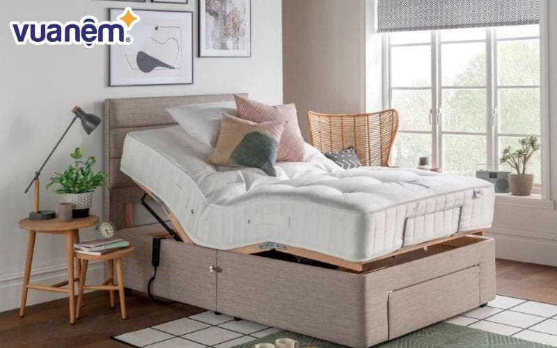 Giường ngủ 90cm là mẫu giường ngủ phù hợp với một người nằm