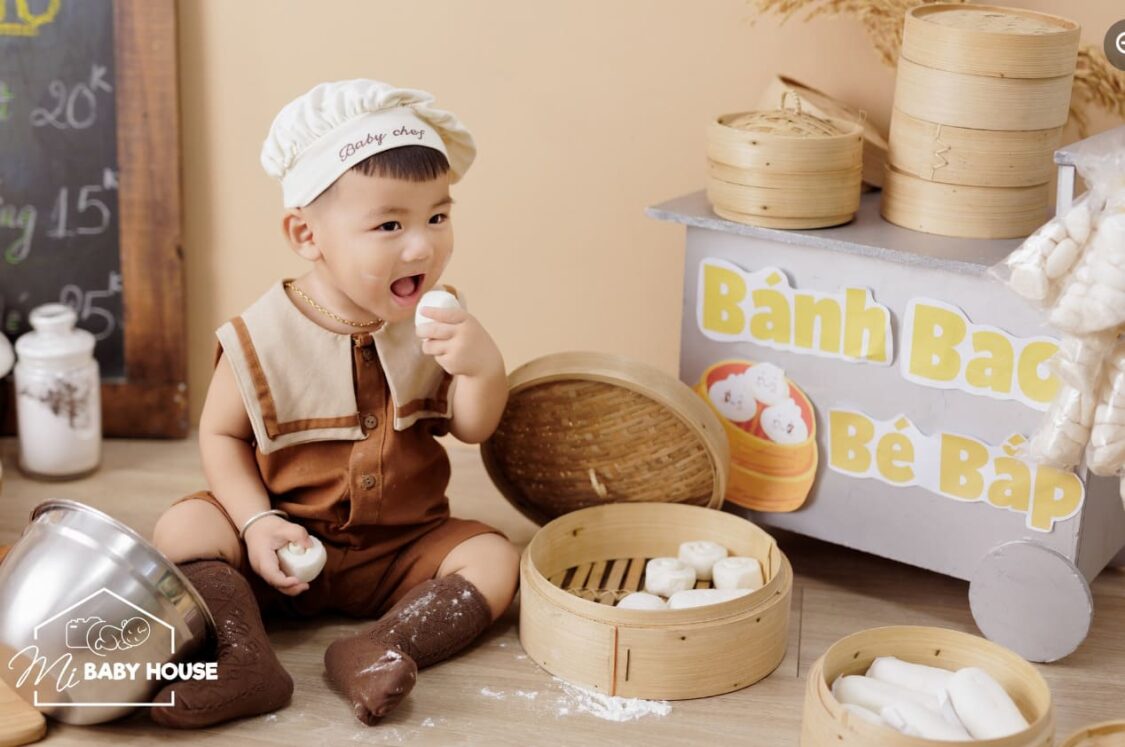 mí baby house studio chụp ảnh cho bé cho bé tại Bình Dương