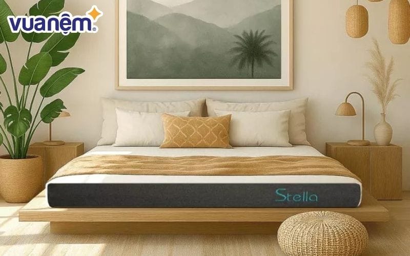 Kim Cương Stella là sự lựa chọn lý tưởng cho gia chủ mong muốn một chiếc nệm vừa sang vừa khỏe.