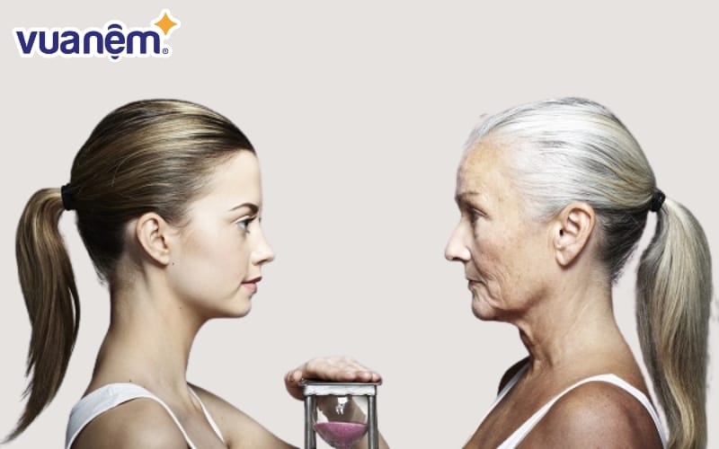 Khi cơ thể đang bị lão hoá thì chất lượng giấc ngủ của bạn cũng bị suy giảm