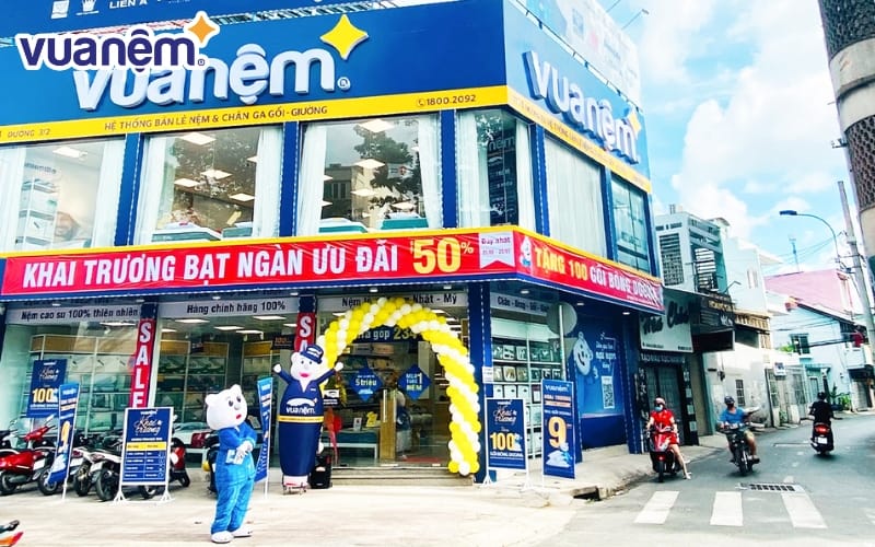 Vua Nệm được nhiều người tiêu dùng biết đến như một hệ thống bán lẻ chuyên về các sản phẩm chăm sóc giấc ngủ