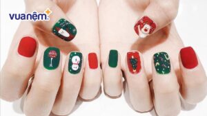 Tổng hợp 20+ mẫu nail Noel đơn giản dễ thương