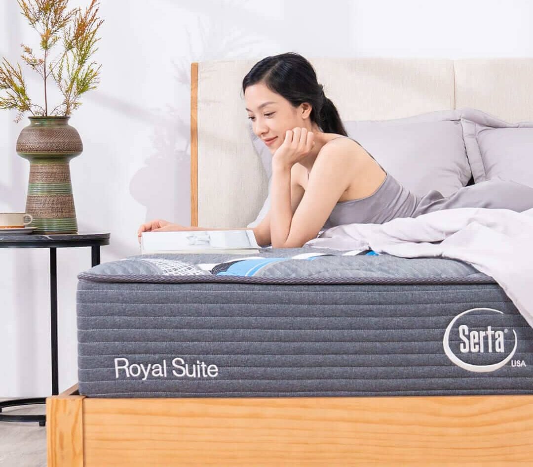 sản phẩm nệm lò xo nhập khẩu Serta Perfect Sleeper Grand Suite
