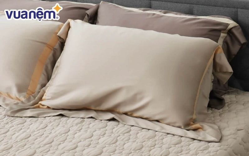 Bộ chăn ga phủ Lụa tencel Amando Confident 5 chi tiết