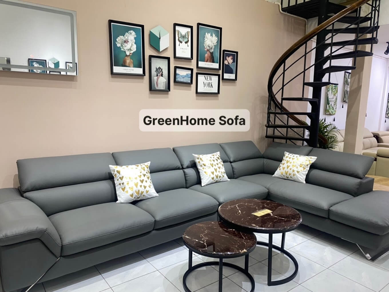 Mẫu Sofa tại GreenHome luôn đa dạng về kiểu dáng và giá thành