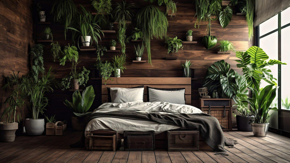 đặc điểm của phòng ngủ phong cách Eco friendly 