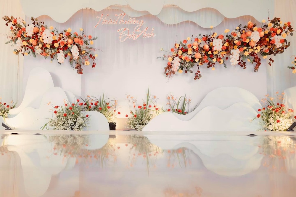 Lucky Wedding & Event góp phần tạo nên không gian tiệc cưới đáng mong ước